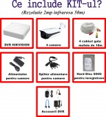 KIT 4C-V3 InfraRosu_50m 2_MegaPixeli